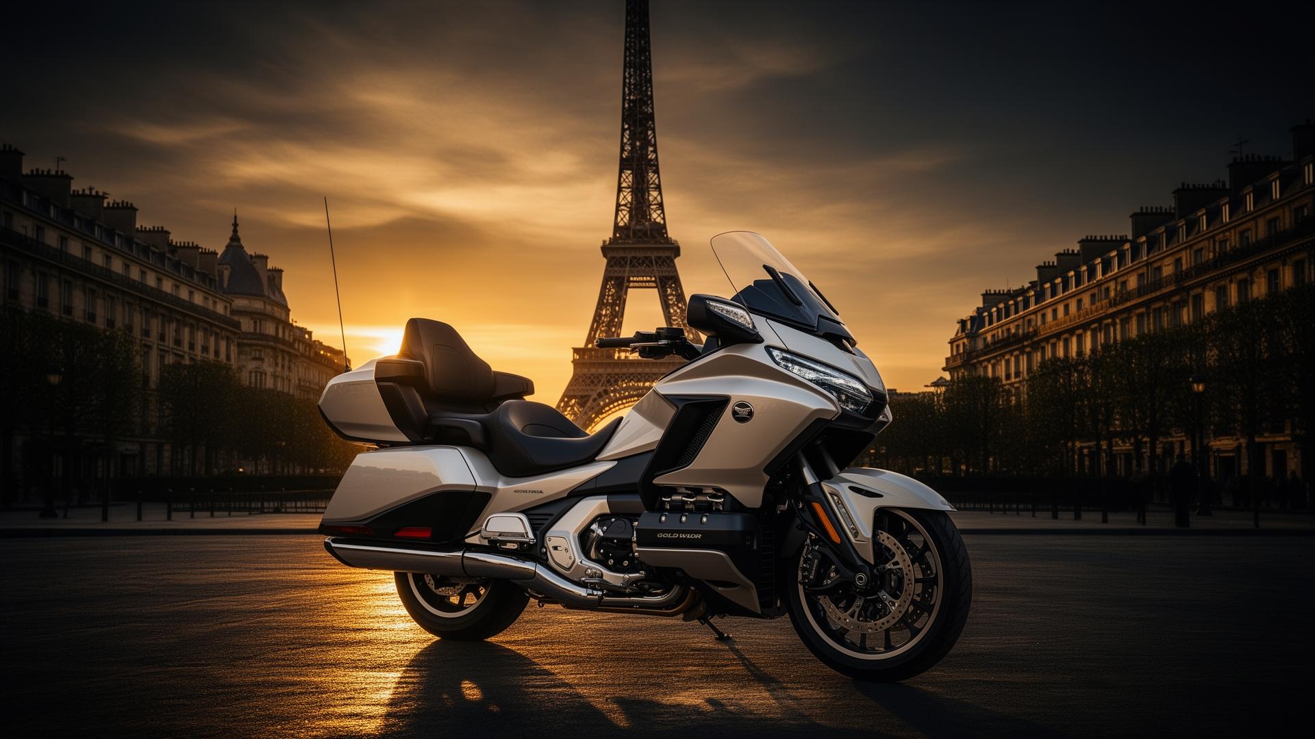Découvrez la Honda Gold Wing : le taxi moto premium à Paris